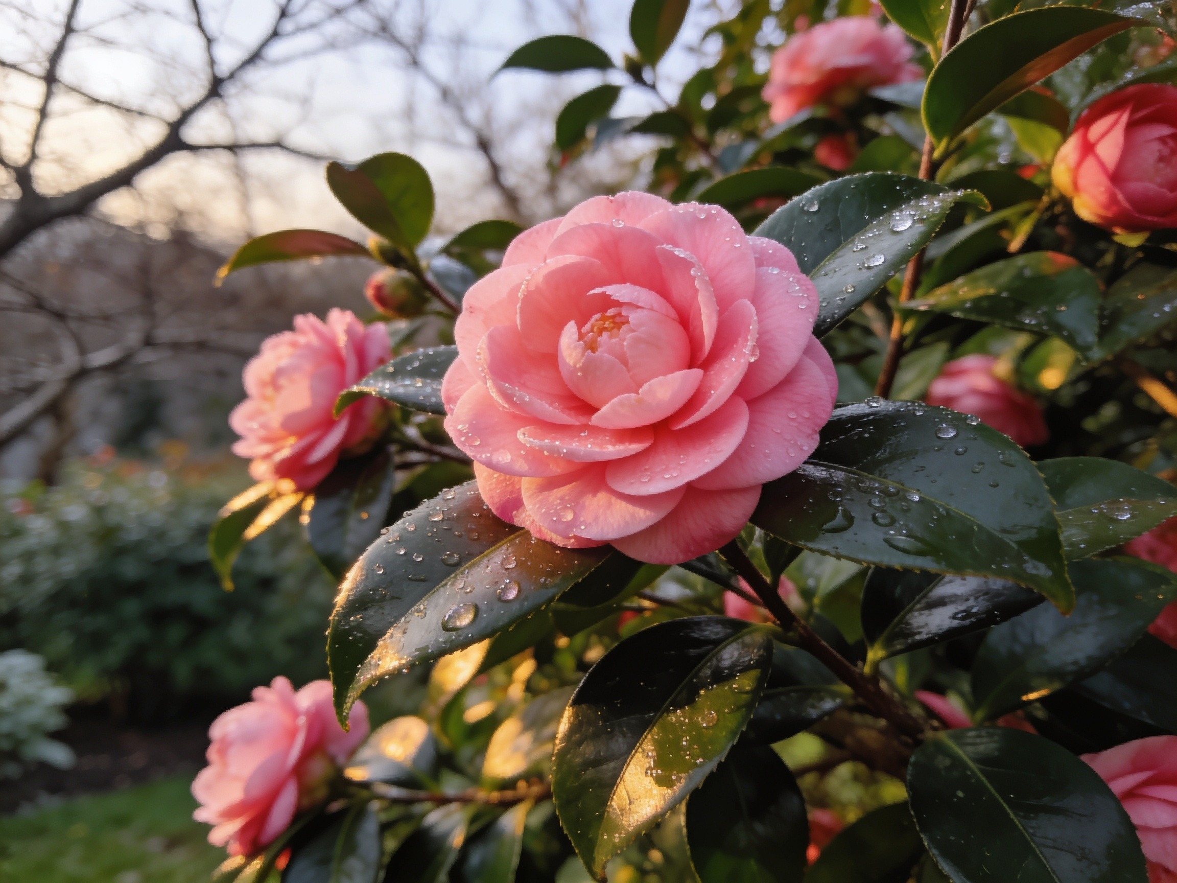 Camellias Hero