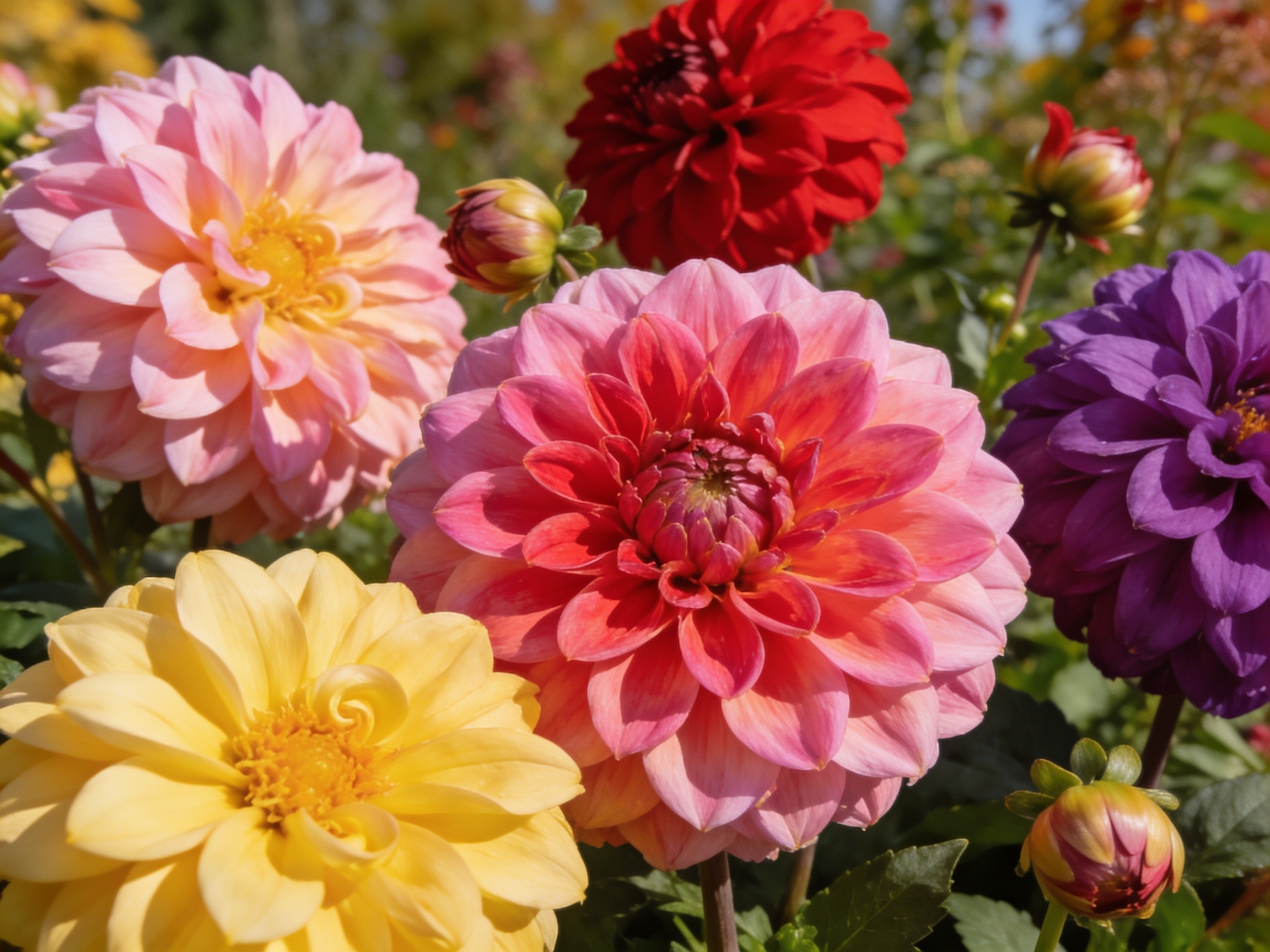 Dahlias Hero