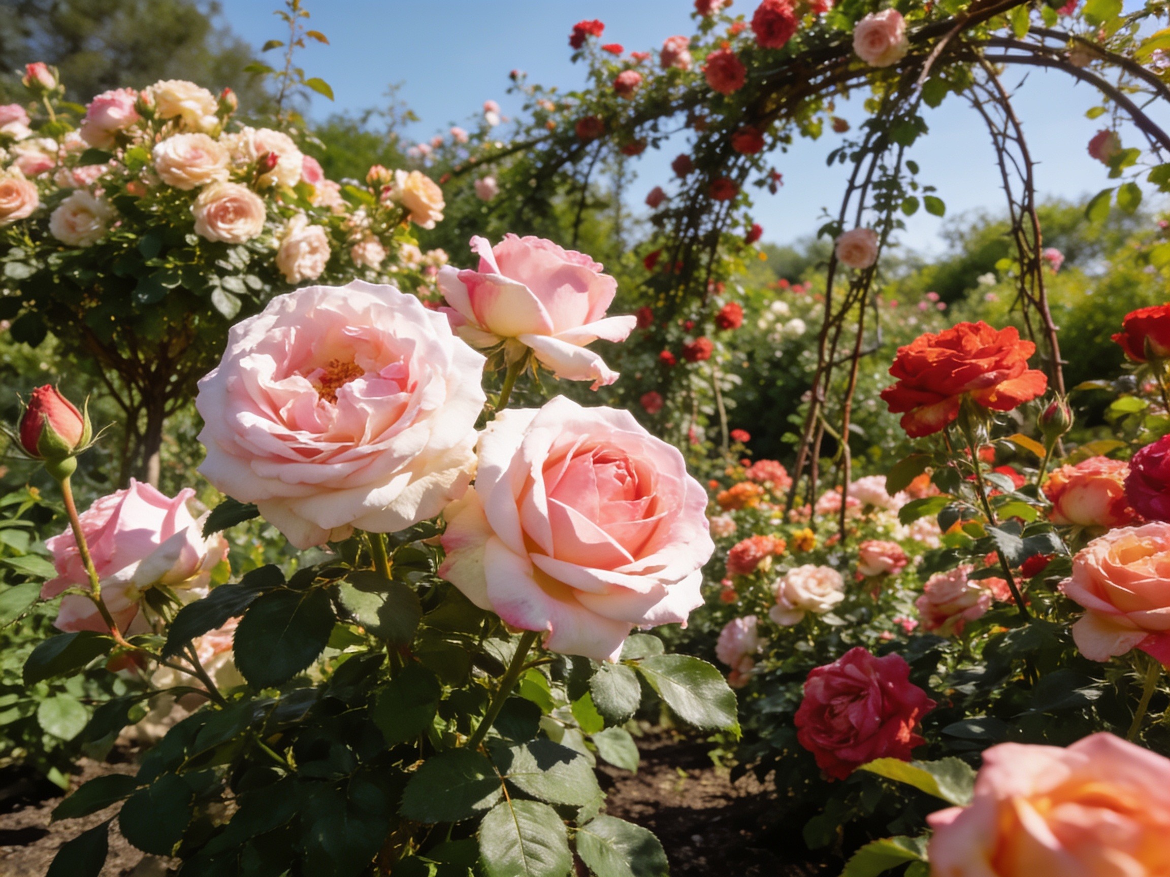 Different Roses Garden Hero