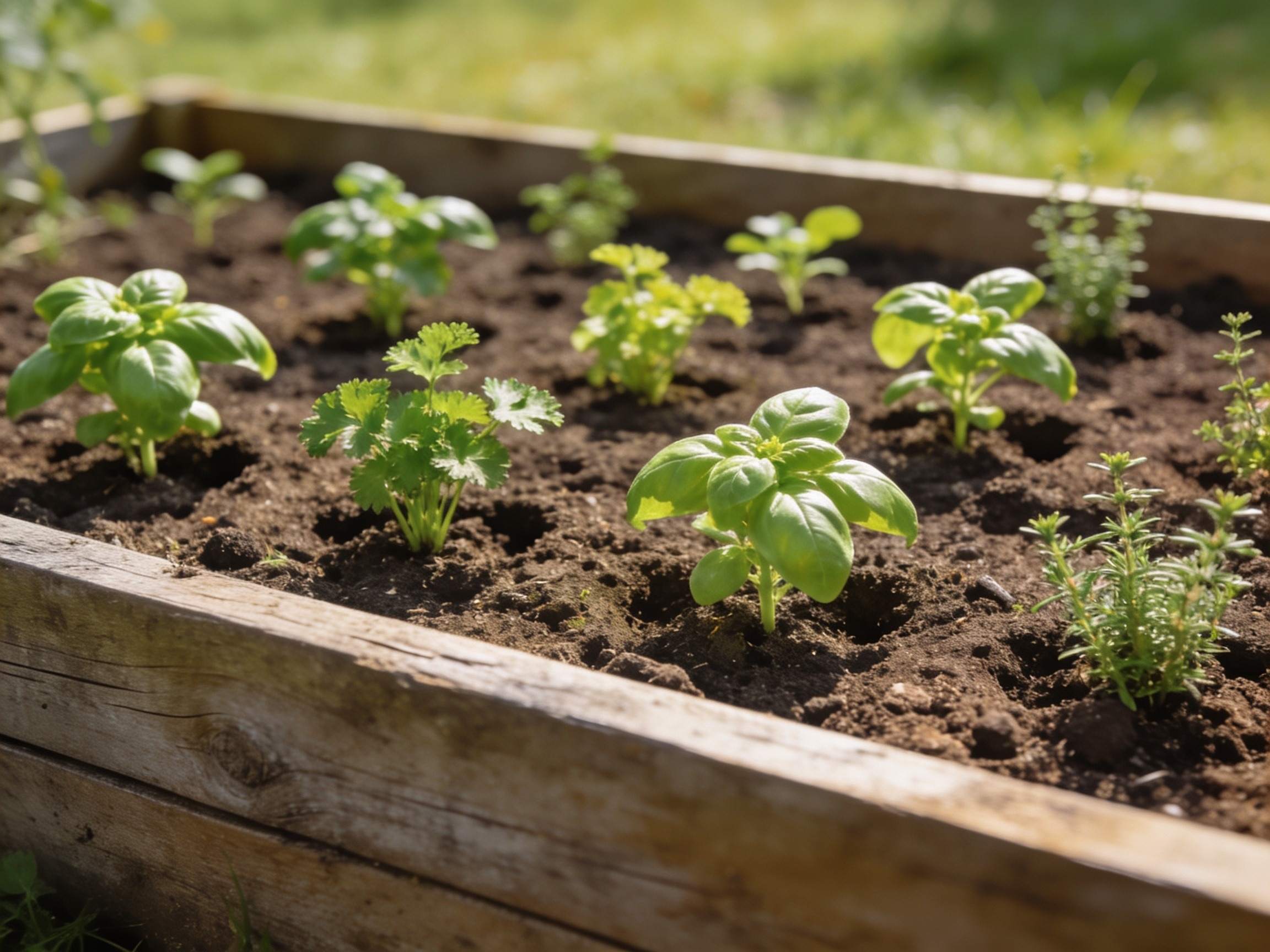 Planting Herb Garden Hero
