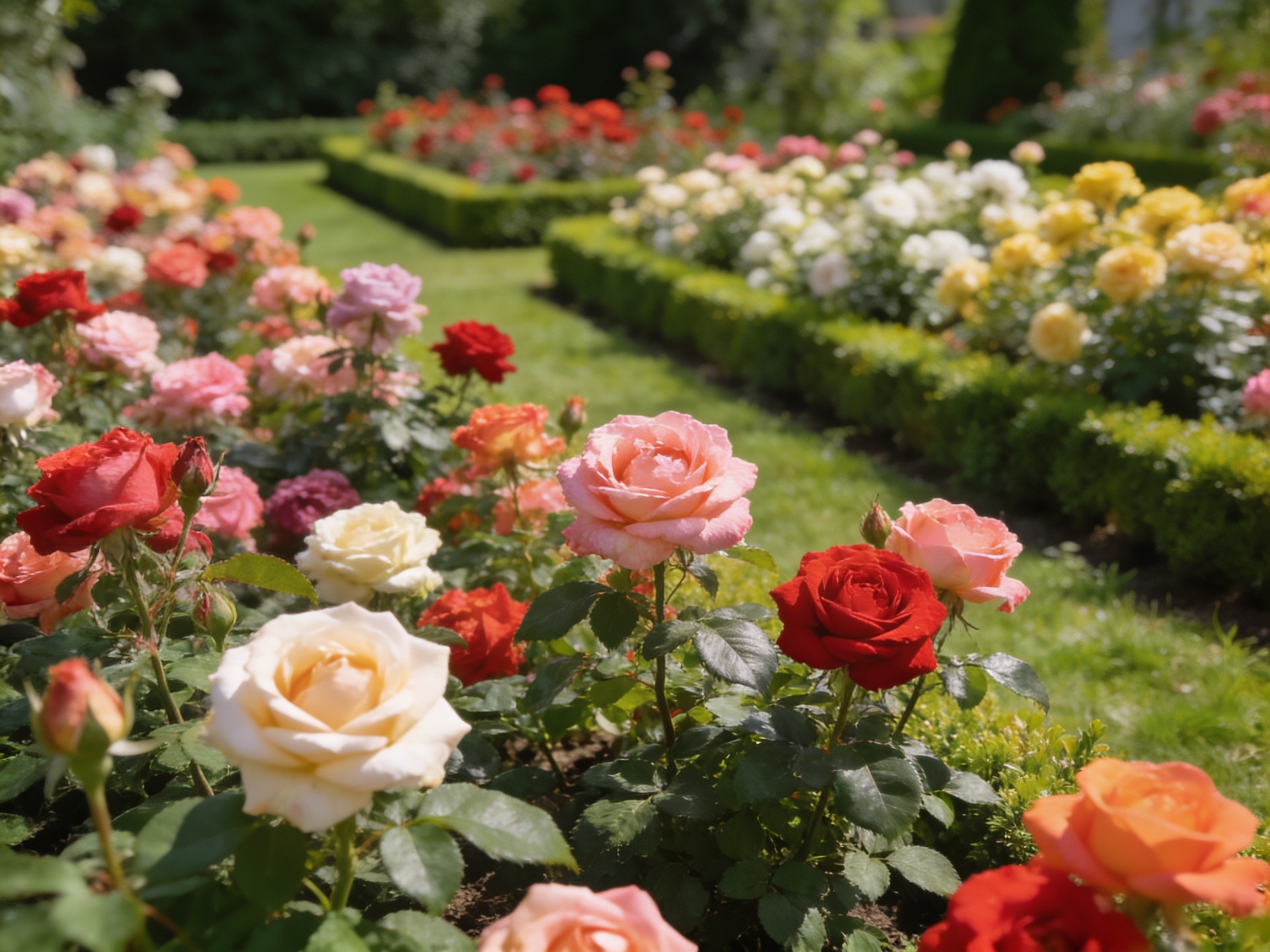 Art Rose Gardening Hero